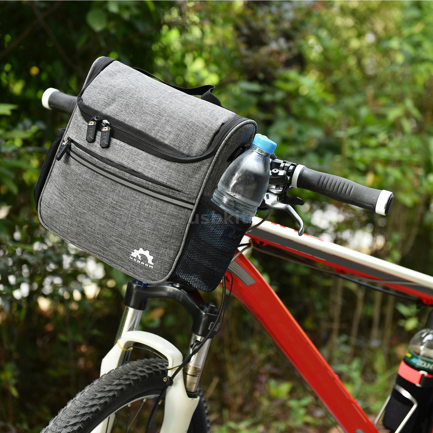Waterproof Bike Handlebar Insulated Cooler Bag Front Bag Mountain Road ...