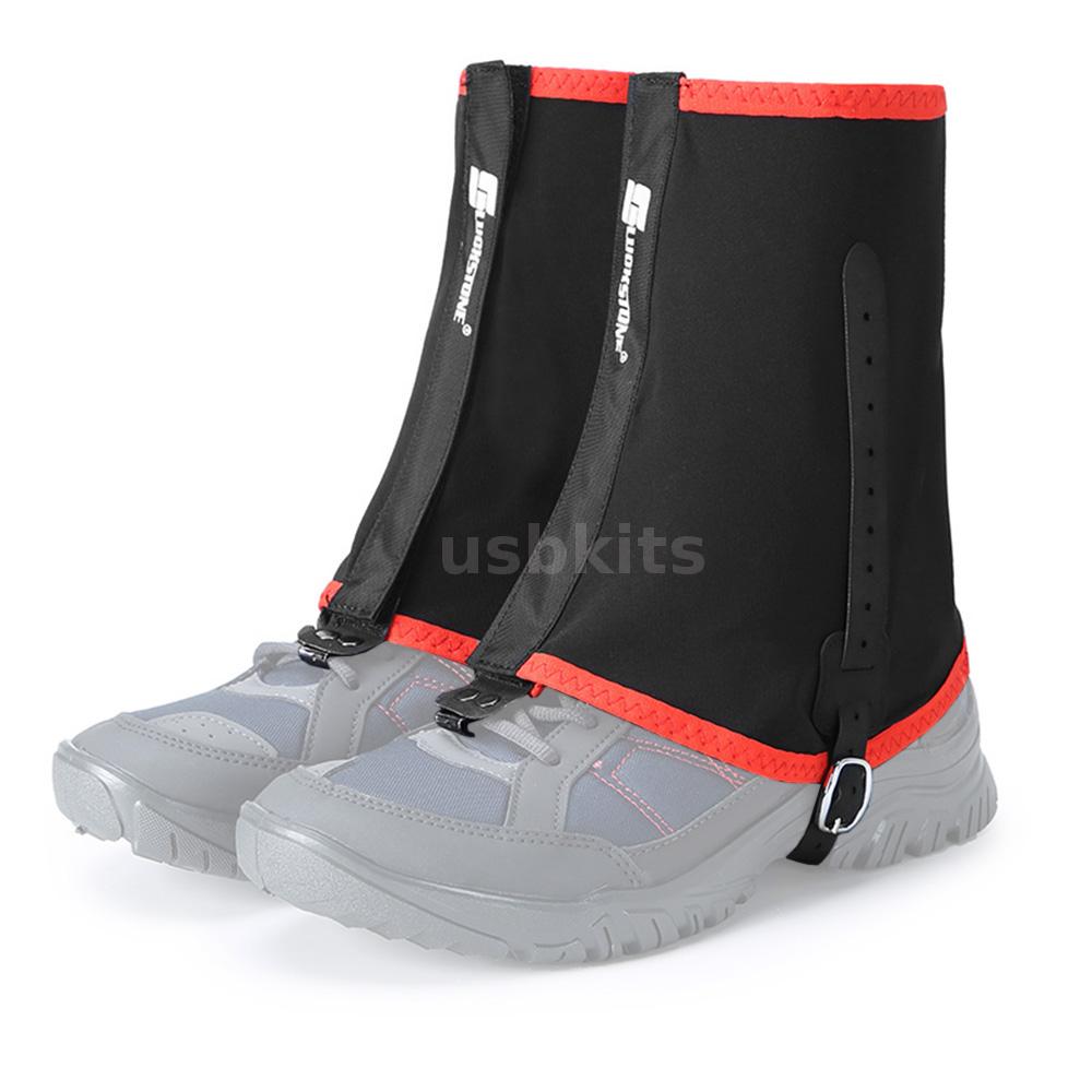 Unisex Low Trail Gaiters Protector Prevent Sand Shoe Covers Outdoor Cli C#P5